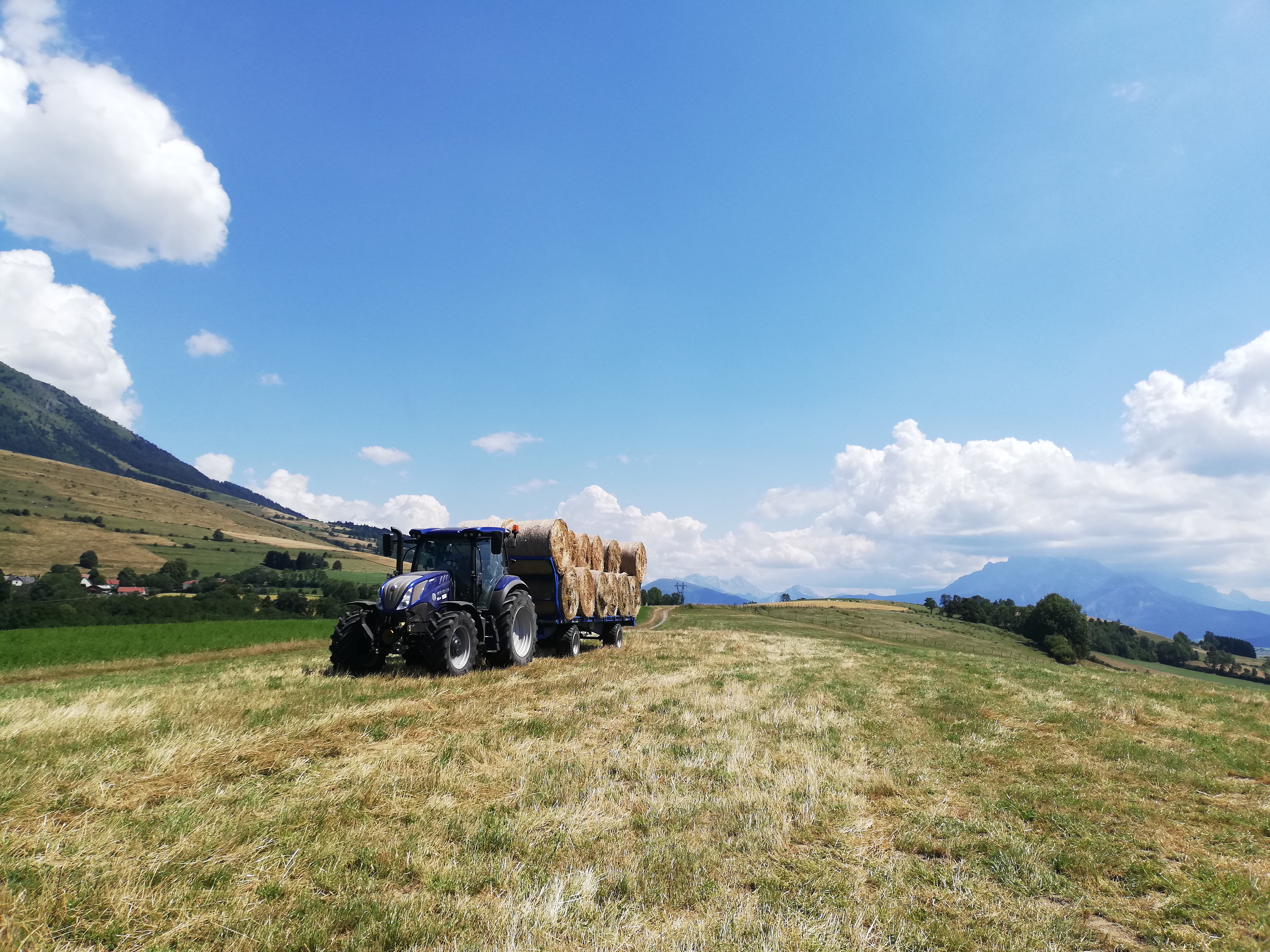 Travaux des champs GAEC Normand